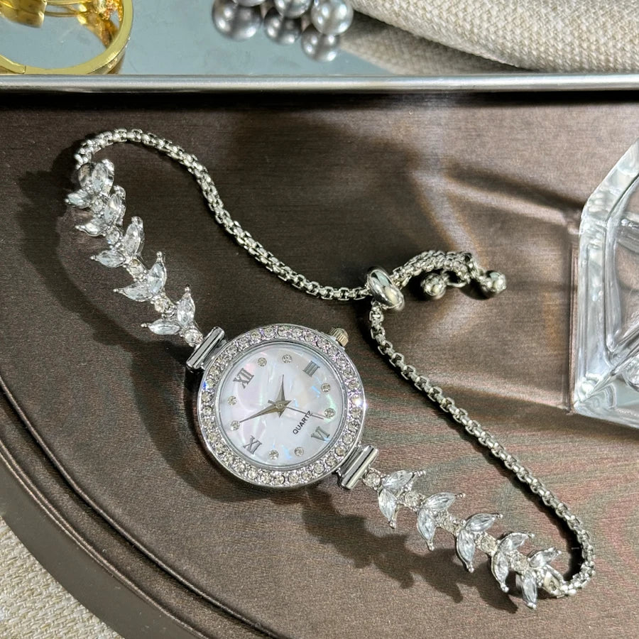 Mermaid explosive watch light luxury fashion diamond