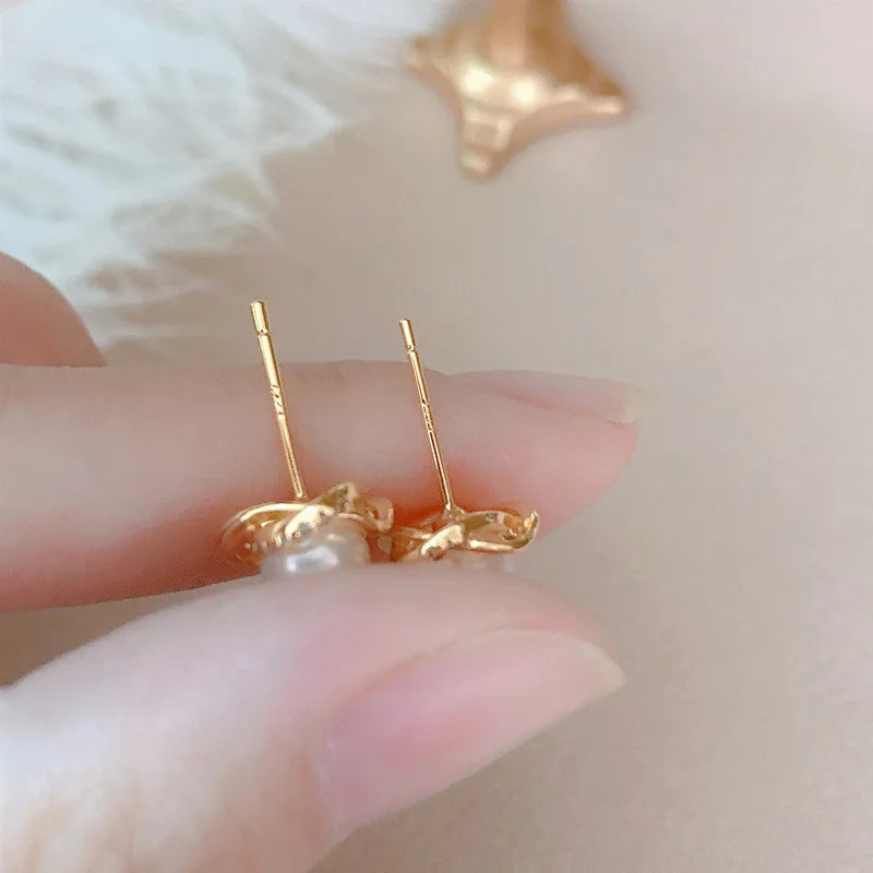 14k gold luxury earrings