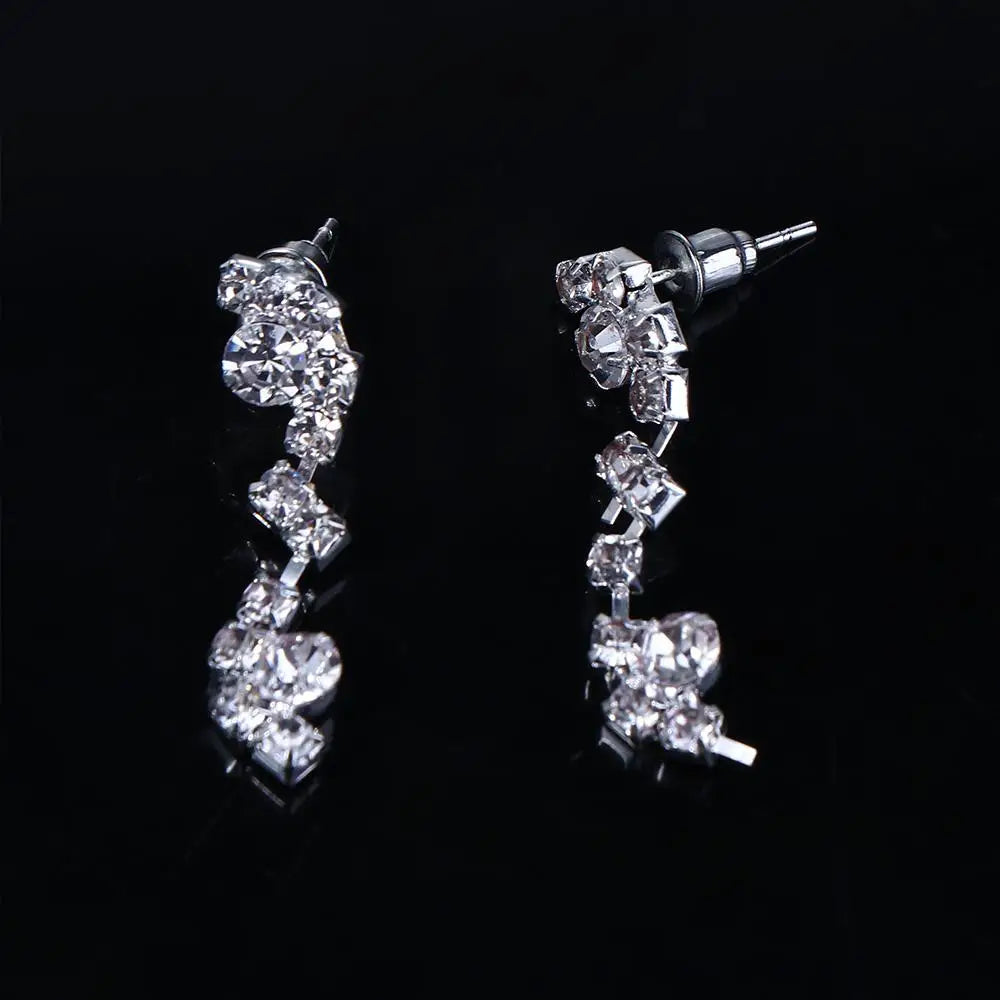 Accessories Jewelry Earring Necklace Crystal Jewelry Set Bridal